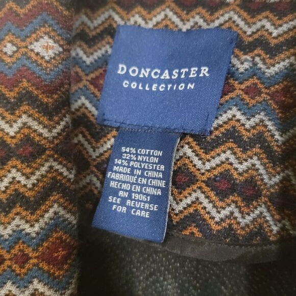 NEW Doncaster Chevron Ranchcore Southwestern Praire Desertchic Blazer Size 20W - Picture 3 of 9